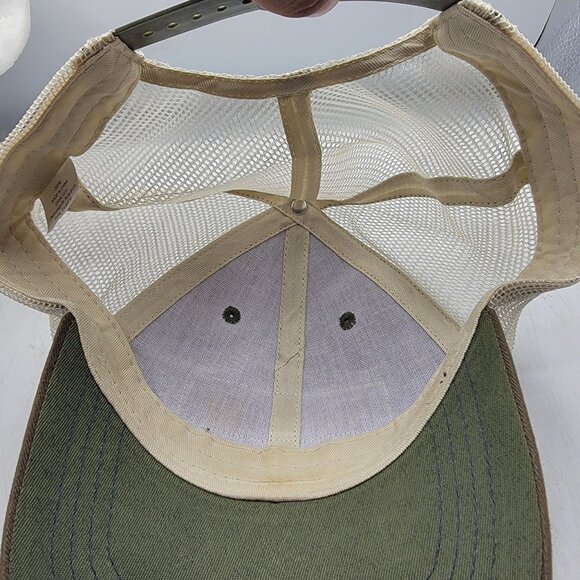 TSC Tractor Supply Co Brown Mesh Trucker Hat Snapback Adjustable OSFM - Picture 8 of 9